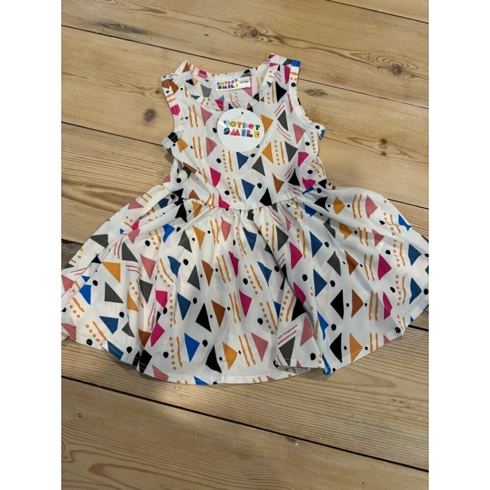 Baby Gi6-12 Months LOT OF 6 Dot Dot Smile Tank Twirl Dress Hearts Shades Floral - Picture 5 of 7
